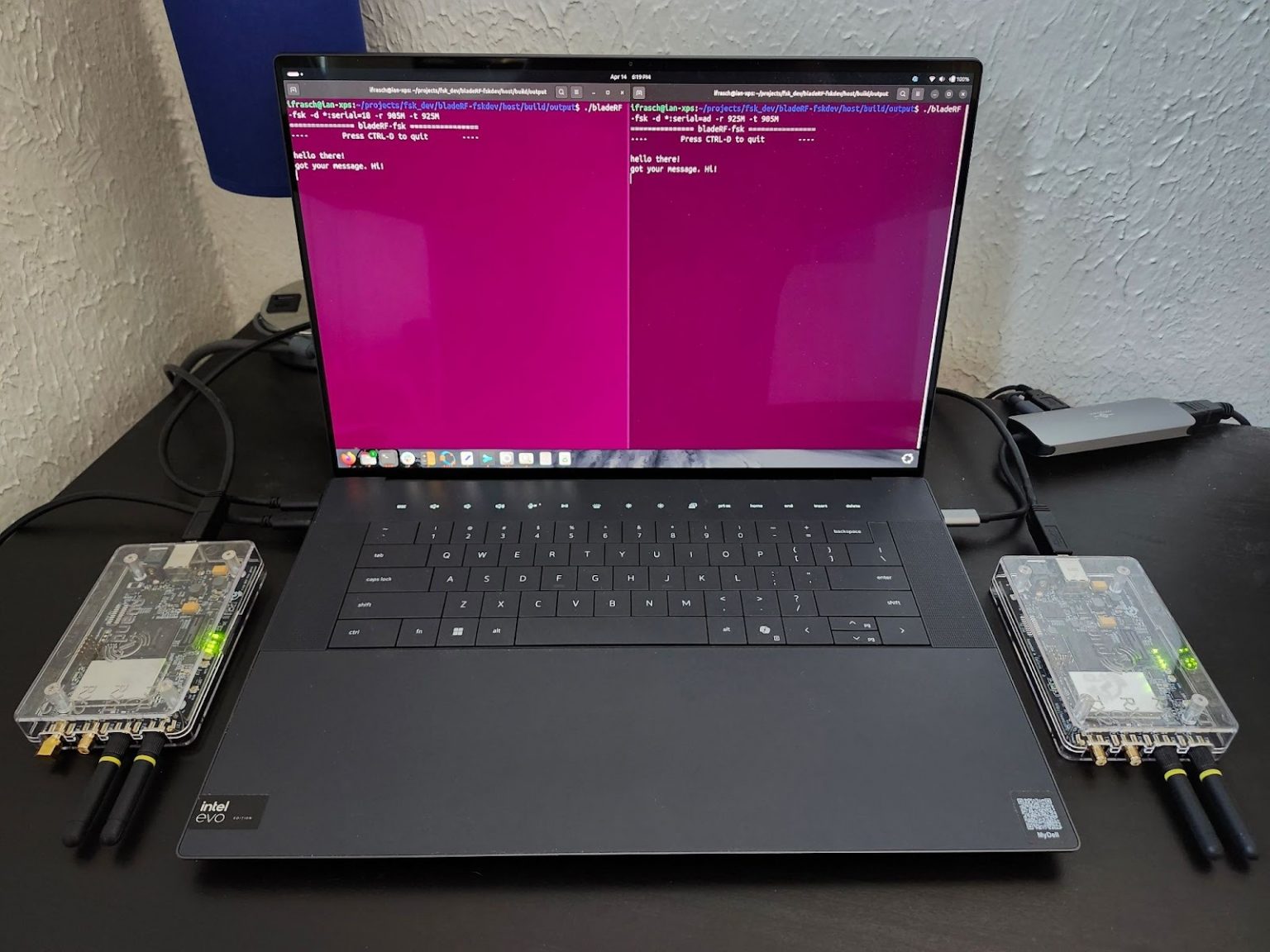 bladeRF-FSK modem update - Nuand